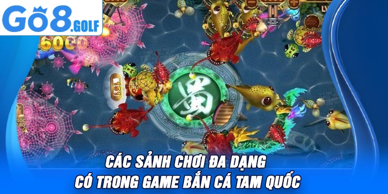 Các Sảnh Chơi Đa Dạng Có Trong Game Bắn Cá Tam Quốc